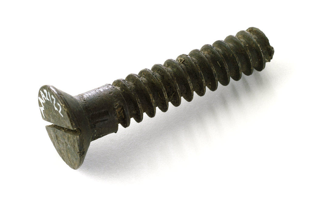 Detail of Powder keg screw plug by unknown